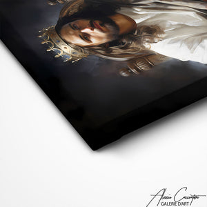 TABLEAU CHRIST ROI Alessio Cacciatore