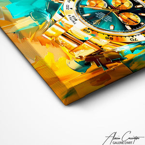 TABLEAU ROLEX DORÉ Alessio Cacciatore