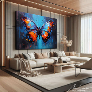 tableau papillon moderne