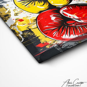 TABLEAU GANTS DE BOXE AlessioCacciatore