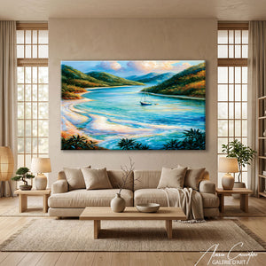 Peinture Plage Tableau