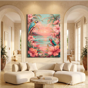 Peinture Deco Tropical
