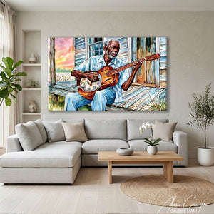 Peinture Photo Guitare