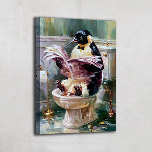 Tableau Drole Toilette