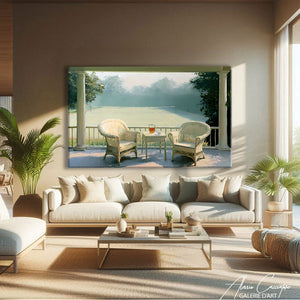 Peinture Tennis