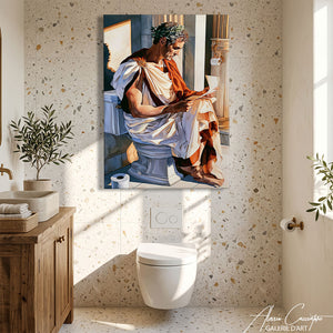 Toile Decoration Toilette