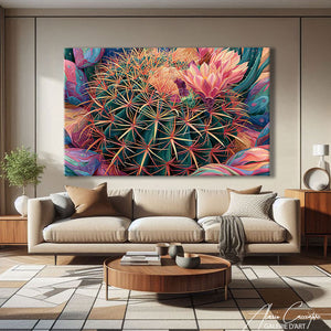Peinture Cactus