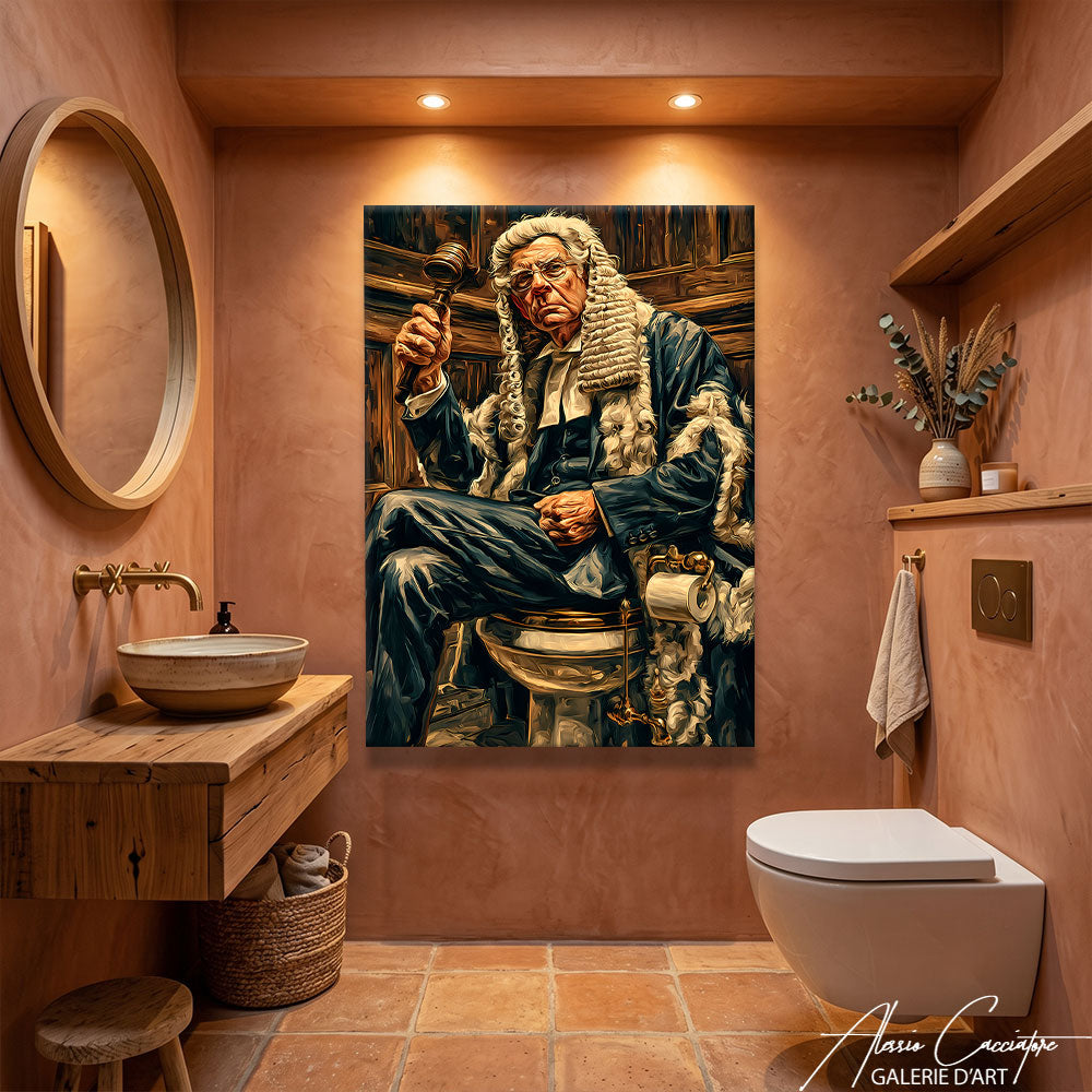Tableau Deco WC