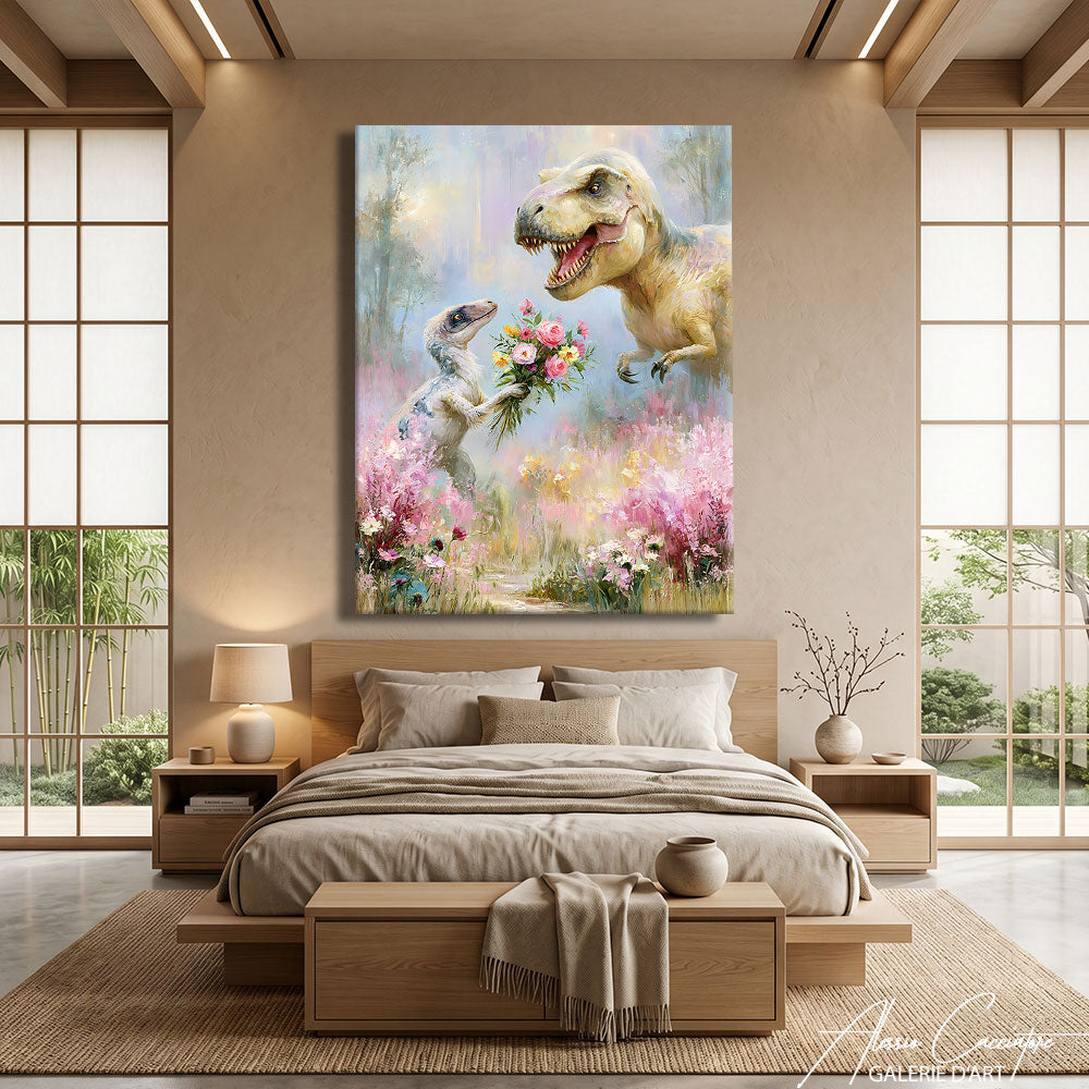 Toile Dinosaure Enfant