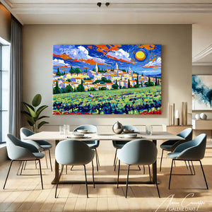 Affiche Provence Peinture