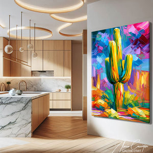 Décoration Murale Cactus Moderne