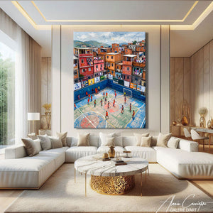 Peinture Football Art