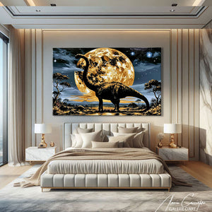 Toile Dinosaure Peinture