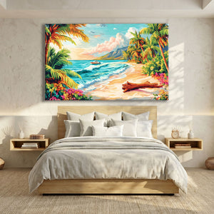 Toile Plage De Sable