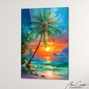 Cadre Bleu Tropical