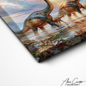 Art Mural Dinosaure Chambre