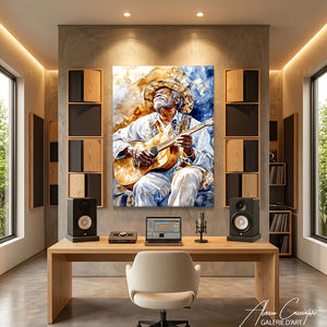 Affiche Guitariste