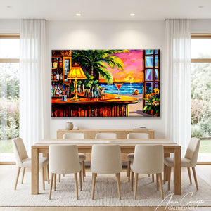 Affiche Tropical Chic
