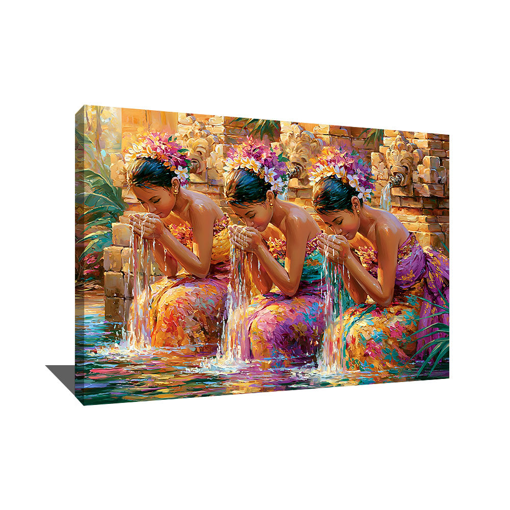 Tableau Peinture Bali