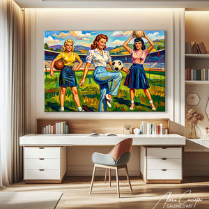 Affiche Foot Deco