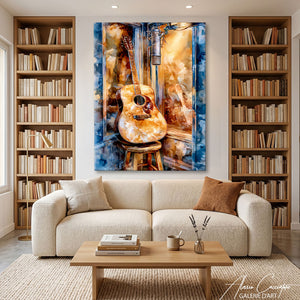 Peinture Guitare En Peinture