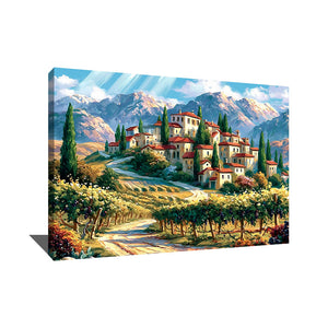 Tableau Paysage De Provence