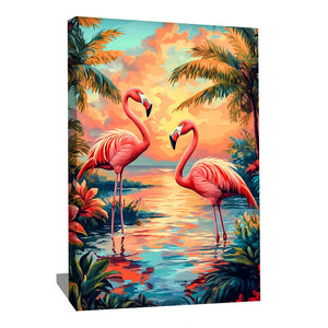 Tableau Peinture Tropical