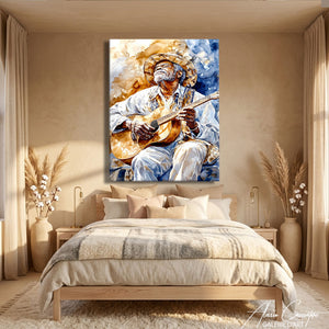 Toile Guitariste