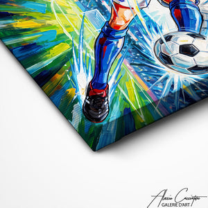 Art Mural Foot Chambre Ado