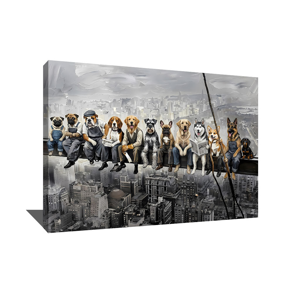 Tableau De Chiens
