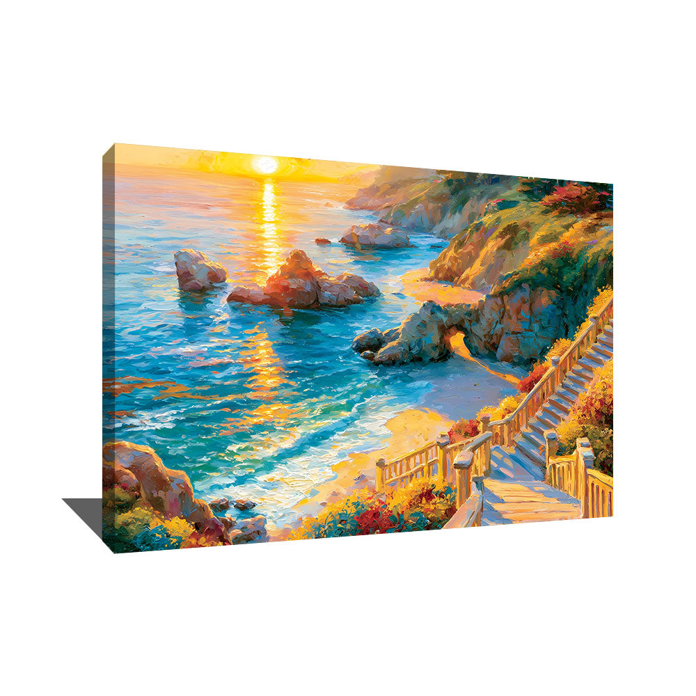 Tableau Plage Peinture
