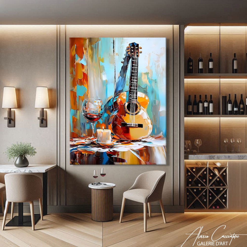 Toile Guitare