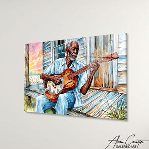 Art Mural Photo Guitare