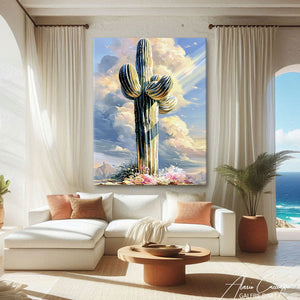 Peinture Cactus