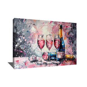TABLEAU MURAL CHAMPAGNE Alessio Cacciatore