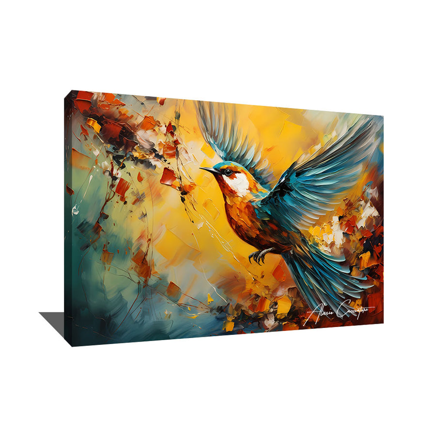 tableau oiseau