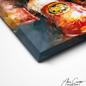 Art Mural Singe Boxe