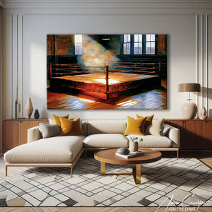 Peinture Boxe Tableau
