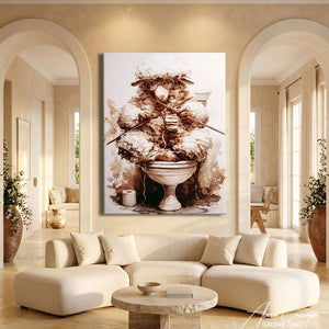 Peinture Deco Toilette