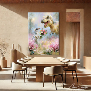 Tableau Dinosaure Enfant