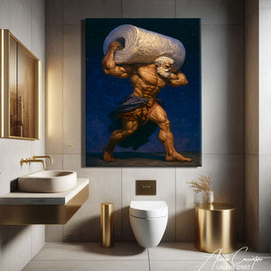 Toile Rouleau Papier WC