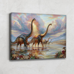 Peinture Dinosaure Chambre