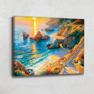 Tableau Plage Peinture