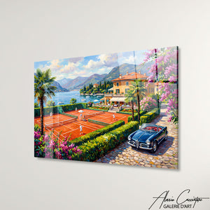Cadre Court De Tennis