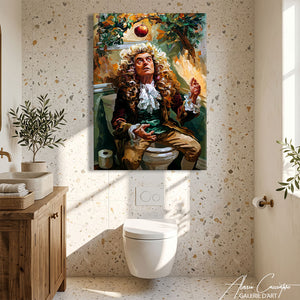 Toile Deco Pour Toilette