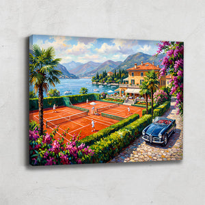 Peinture Court De Tennis