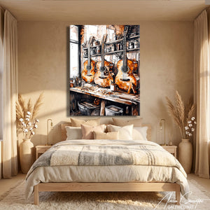 Toile Guitare