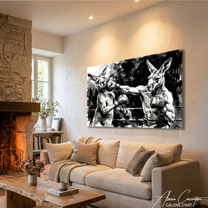 Décoration Murale Boxe Vintage