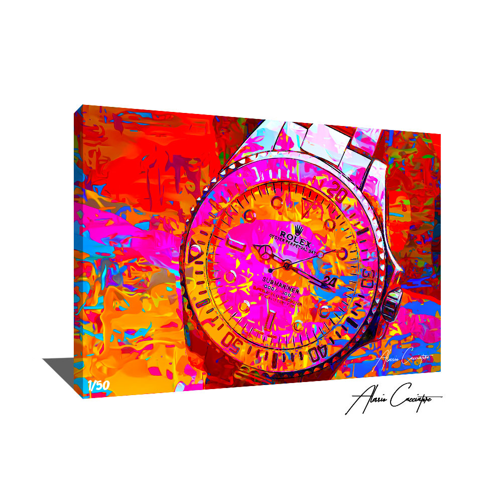 peinture rolex