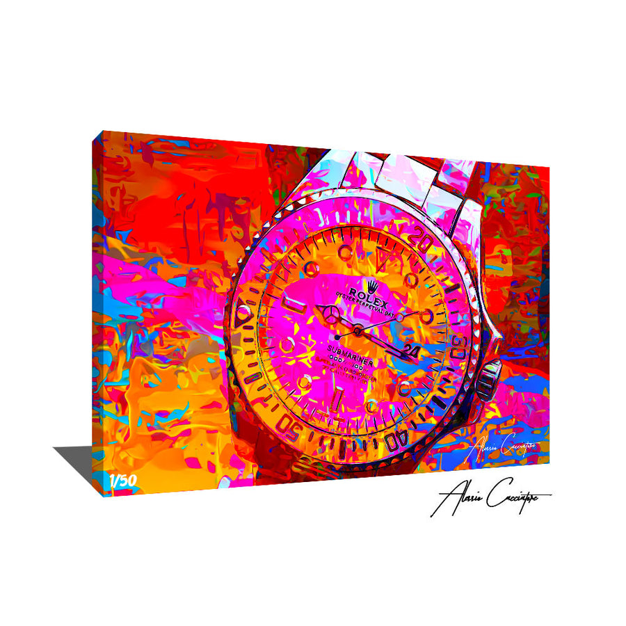 peinture rolex